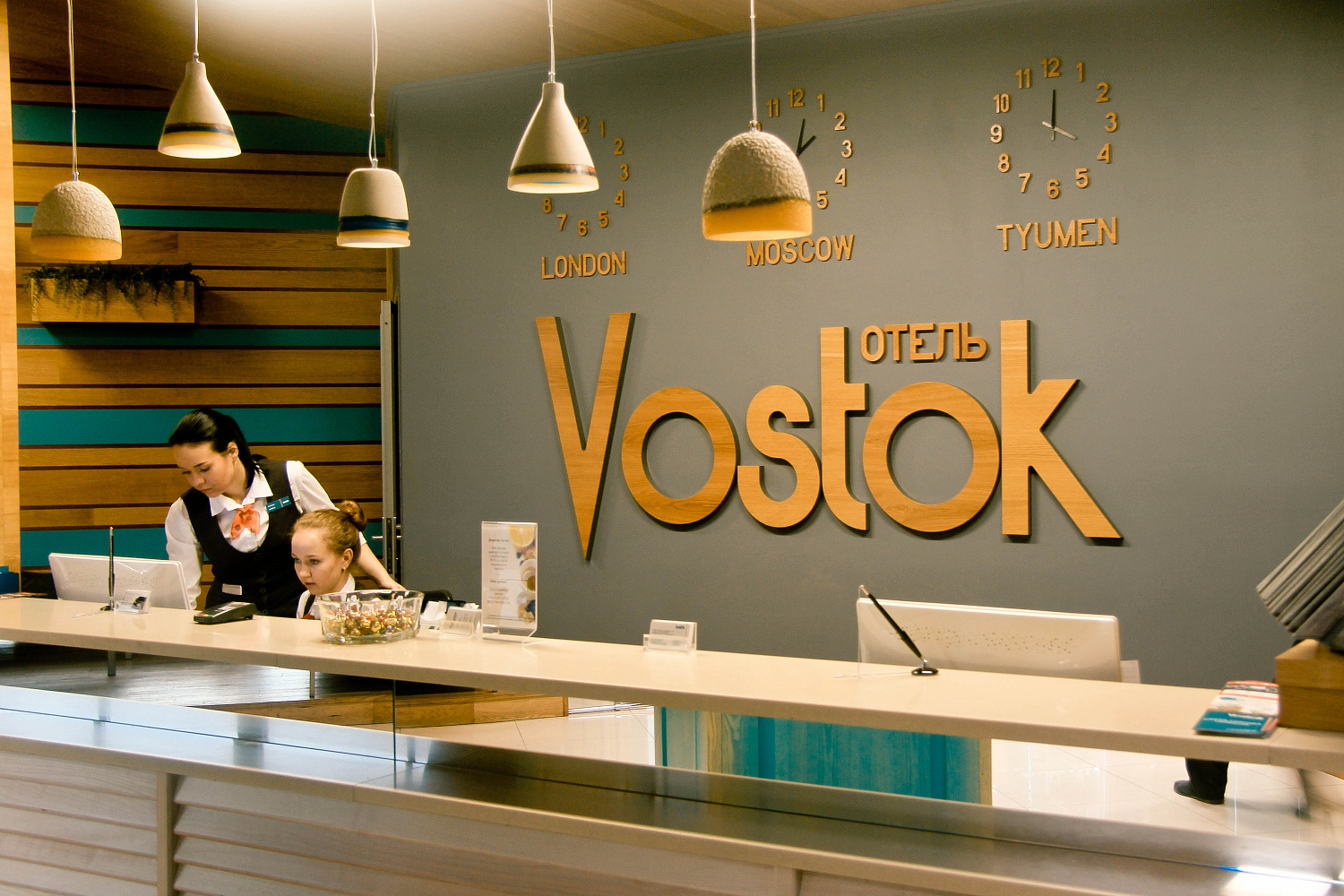 Готовый проект для гостиницы Vostok в смешанном стиле